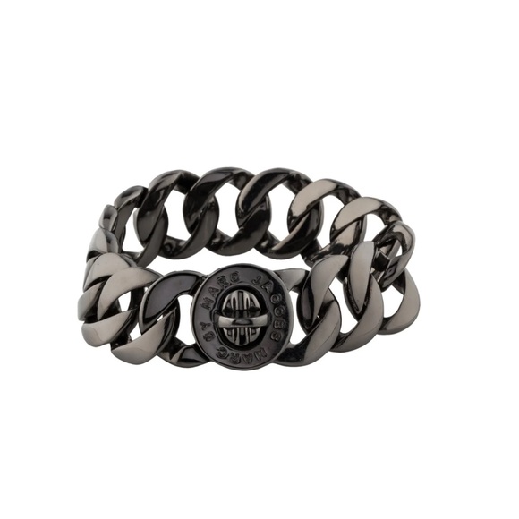 Marc Jacobs dark grey  Chain Bracelet - Picture 1 of 3